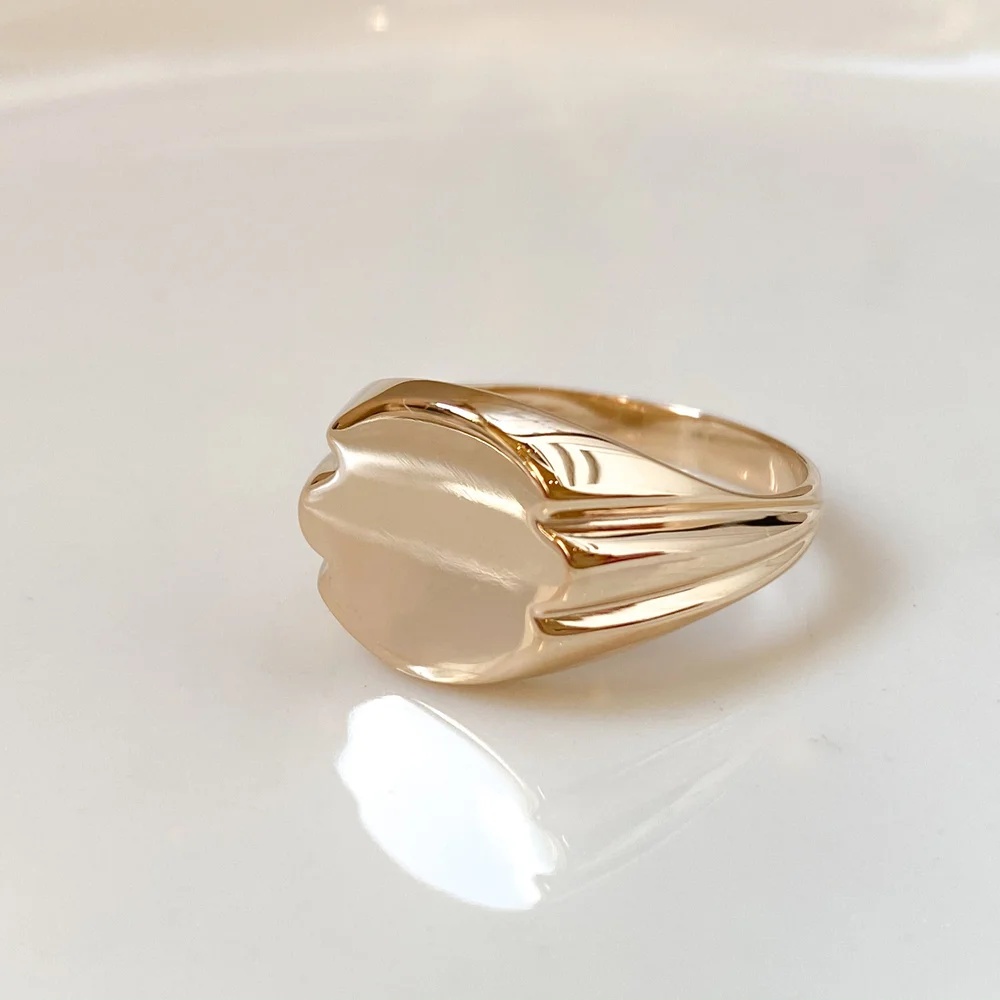 Coki Bijoux Fine Jewelry—Art Deco Signet Ring